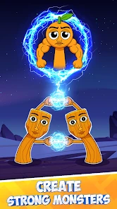 Brainroot Merge Battle screenshot