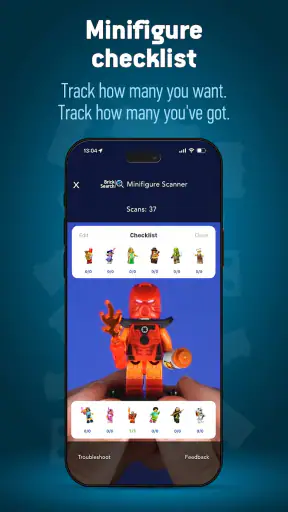BrickSearch Minifigure Scanner screenshot