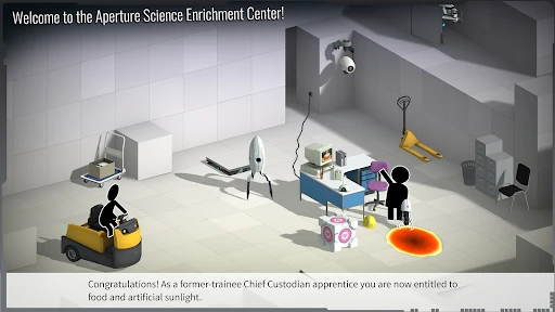Bridge Constructor Portal screenshot
