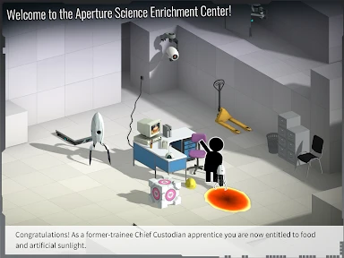 Bridge Constructor Portal screenshot