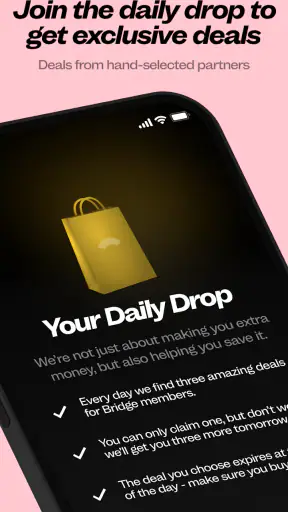 Bridge: Debit Card Rewards screenshot