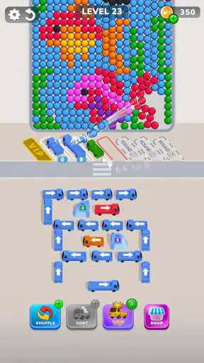 Bubble Bus: Parking Jam Puzzle screenshot