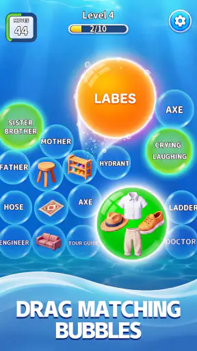 Bubble Vocab: Bubble Word Jam screenshot