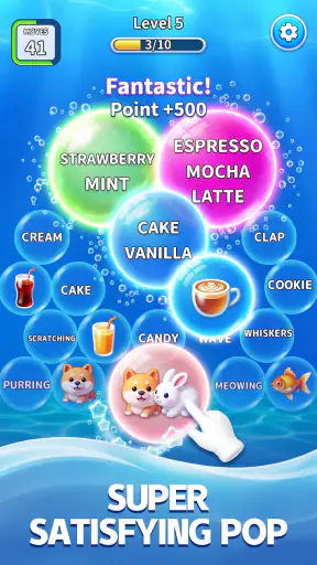 Bubble Vocab: Bubble Word Jam screenshot