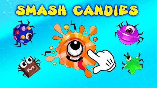 Bug Smashing toddler games screenshot