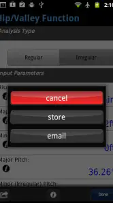 BuildCalc screenshot