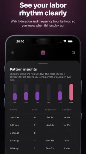 Bump Pulse: Contraction Timer screenshot