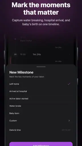 Bump Pulse: Contraction Timer screenshot