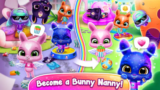 Bunnsies - Happy Pet World screenshot