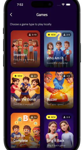 Buzzy Party: Social Party screenshot