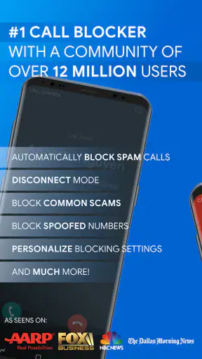 Call Control. Call Blocker screenshot