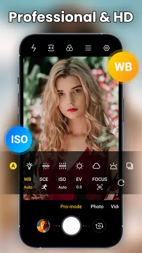 Camera for Android: Pro Camera screenshot