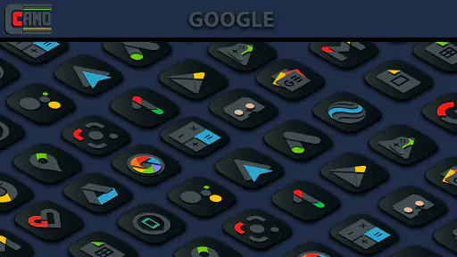 Camo Dark Icon Pack screenshot