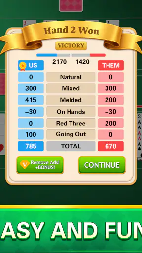 Canasta screenshot