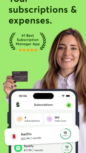 Cancel Subscriptions - Subee screenshot