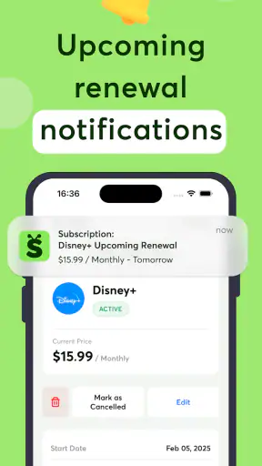 Cancel Subscriptions - Subee screenshot