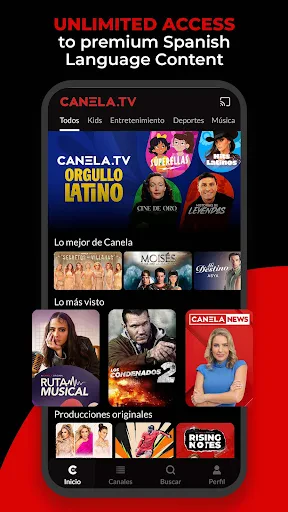 Canela.TV Series and movies screenshot