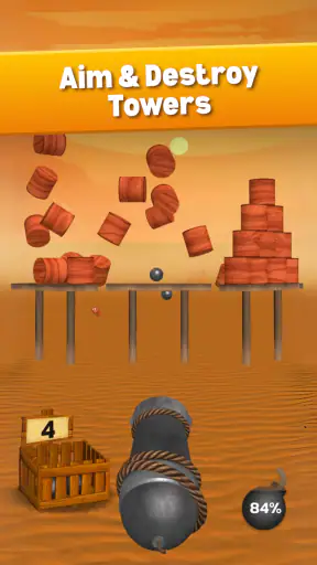 Cannon Balls 3D: Tower Crash screenshot