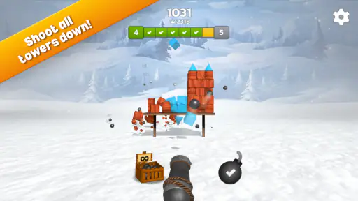 Cannon Balls 3D: Tower Crash screenshot