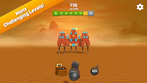 Cannon Balls 3D: Tower Crash screenshot
