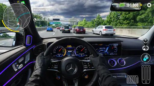 Car Driving Traffic Simulator screenshot