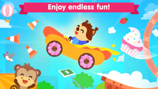 Car games for kids & toddlers screenshot
