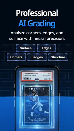 Cardly AI: Sports Card Scanner screenshot