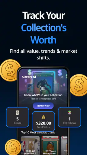 Cardly AI: Sports Card Scanner screenshot