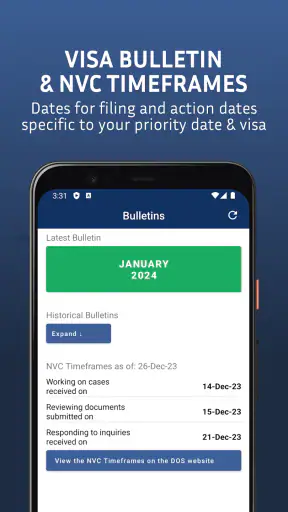 Case Tracker US Immigration screenshot