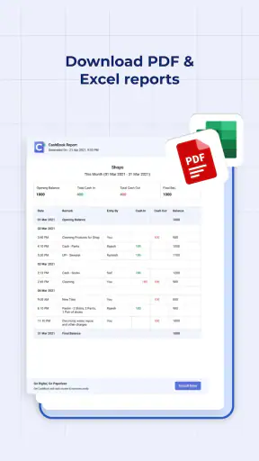 CashBook - Balance & Expense screenshot