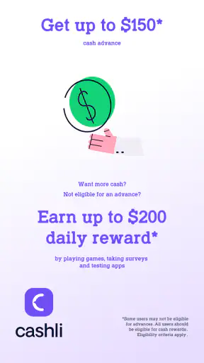 Cashli: Cash Advance & Rewards screenshot