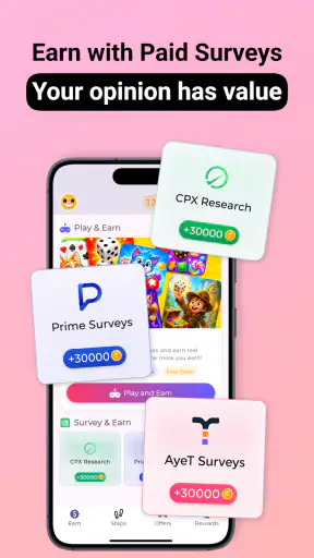 CashSpace: Earn Real Money app screenshot