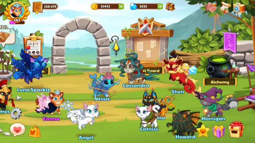 Castle Cats - Idle Hero RPG screenshot