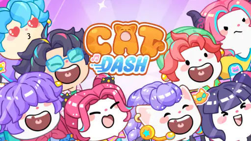 Cat Dash: Cute Cat Music Game screenshot