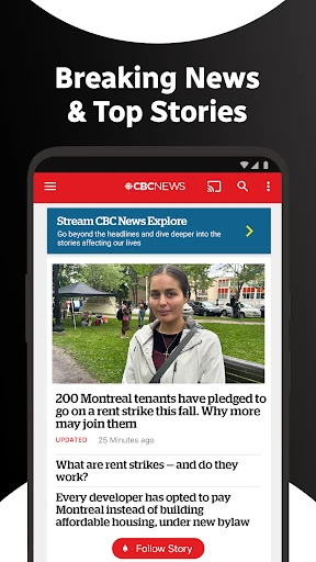 CBC News: Breaking & Local screenshot