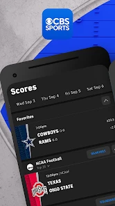 CBS Sports App: Scores & News screenshot