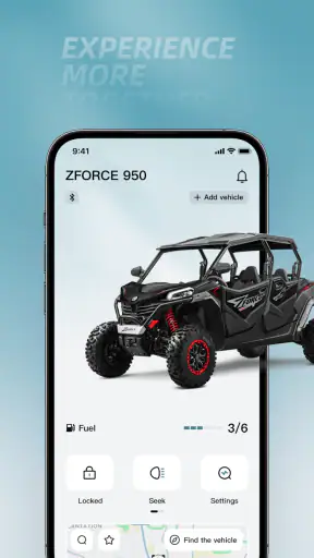 CFMOTO RIDESYNC screenshot