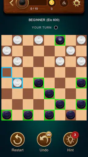 Checkers: Classic Board Game screenshot
