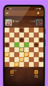 Checkers Online screenshot