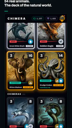 Chimera TCG screenshot