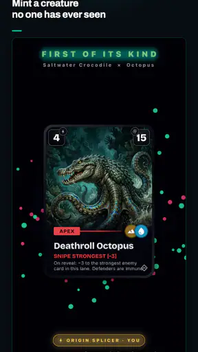 Chimera TCG screenshot