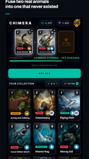 Chimera TCG screenshot