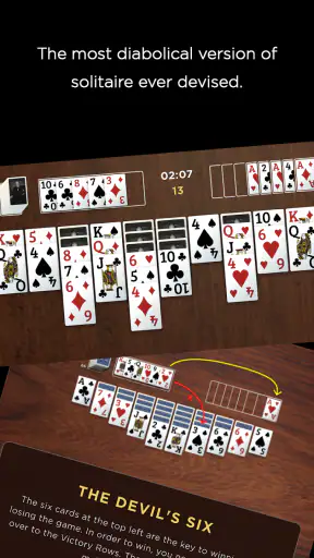 Churchill Solitaire Card Game screenshot