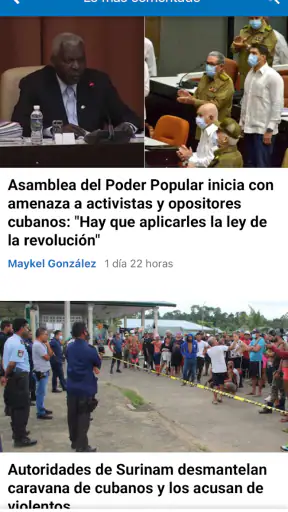 CiberCuba - Noticias de Cuba screenshot