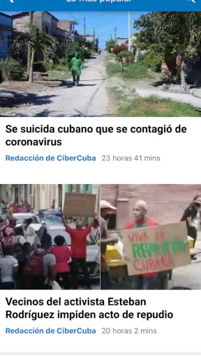 CiberCuba - Noticias de Cuba screenshot