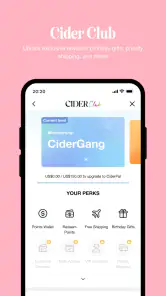CIDER - Clothing & Fashion screenshot