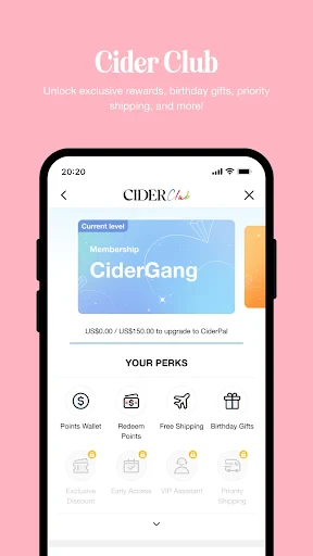 CIDER - Clothing & Fashion screenshot