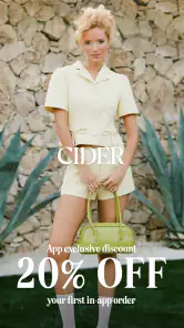 CIDER - Clothing & Fashion screenshot