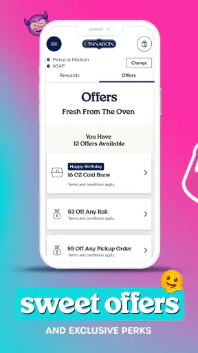 Cinnabon screenshot