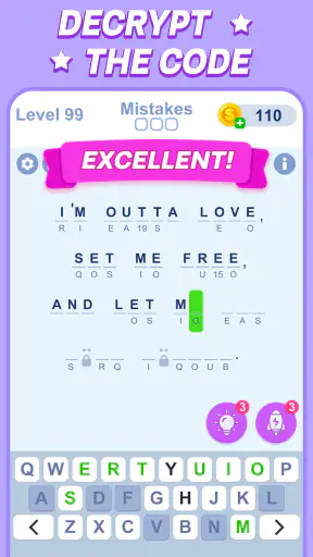 CipherWord Master screenshot